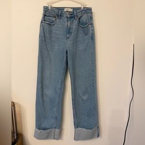 Abercrombie & Fitch 90s High Rise Jeans